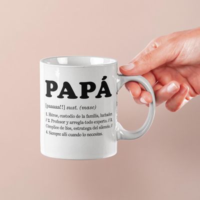 Imagen 2 del producto Definición Papá Tazon Para Papá dia del padre