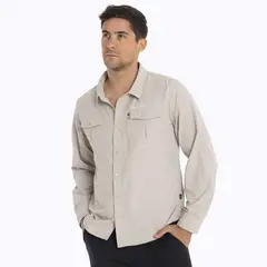 MERRELL - Camisa Hombre Kuskov Beige