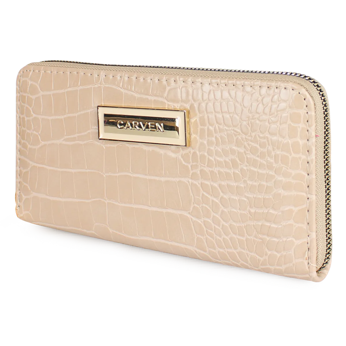CARVEN - Billetera mujer Sofia beige Carven Paris