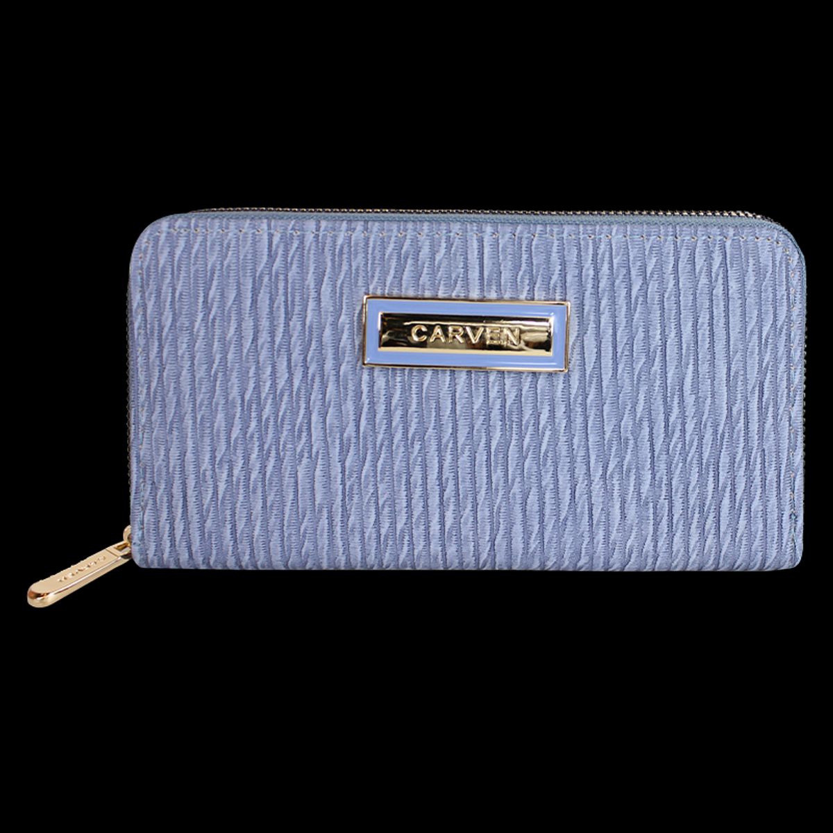CARVEN - Billetera mujer Abby celeste Carven