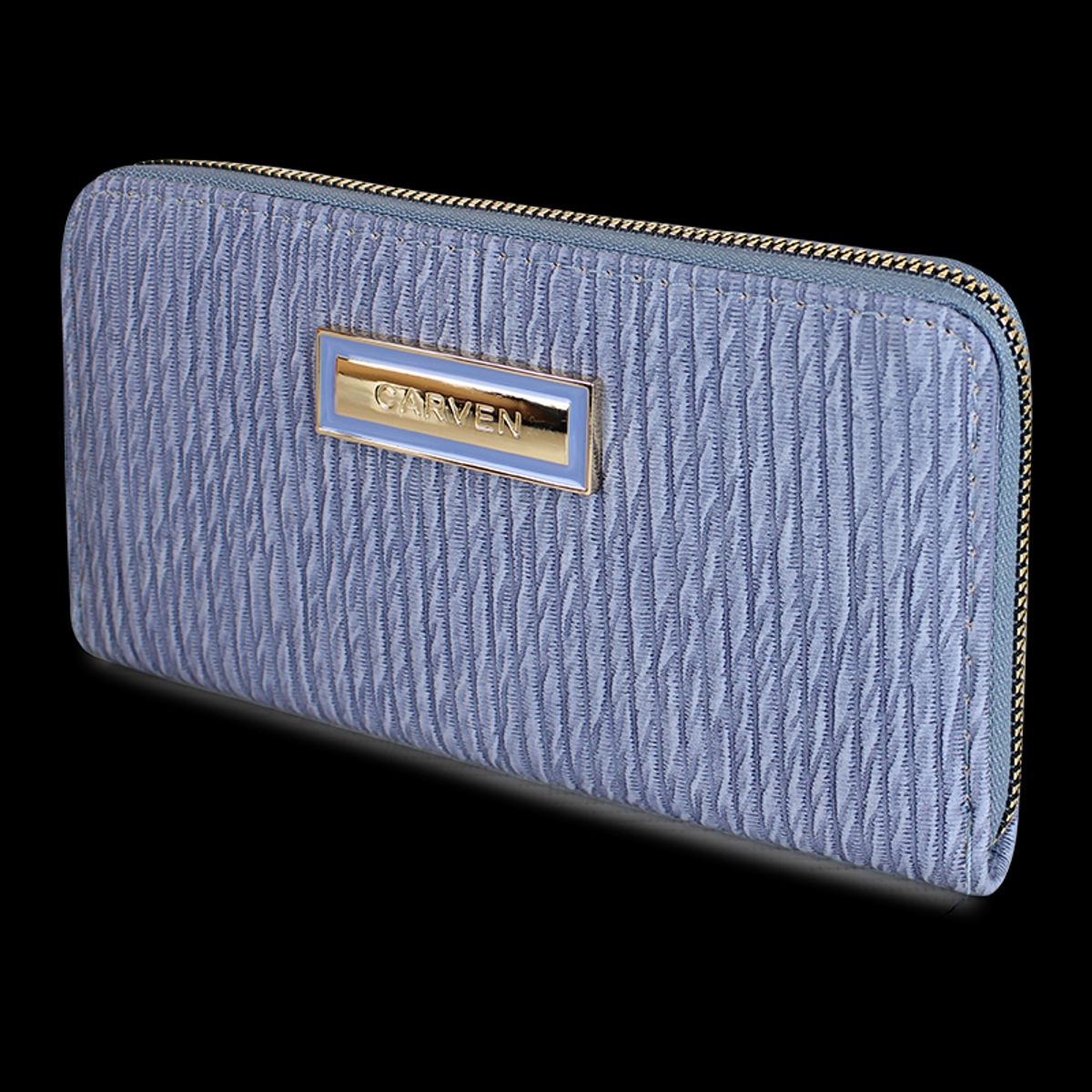 CARVEN - Billetera mujer Abby celeste Carven