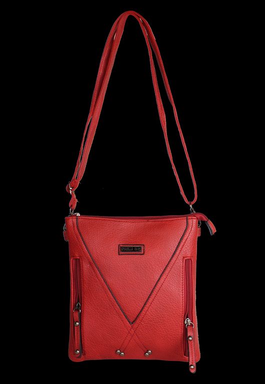 Cartera bandolera Pascal roja Rojo TALLA UNICA
