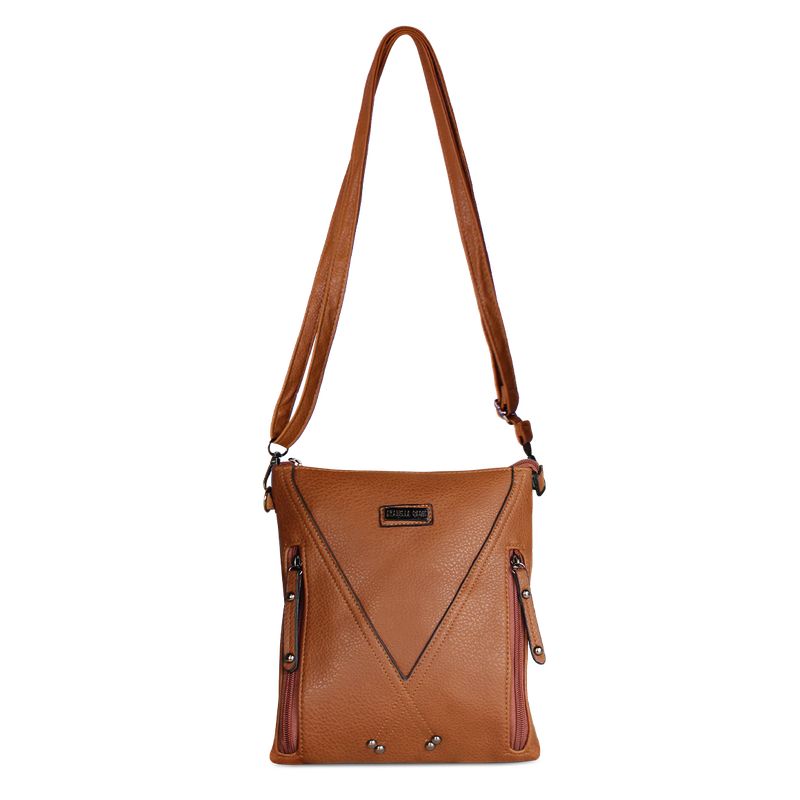 ANABELLA SACHI - Cartera bandolera Pascal café Anabella Sachi