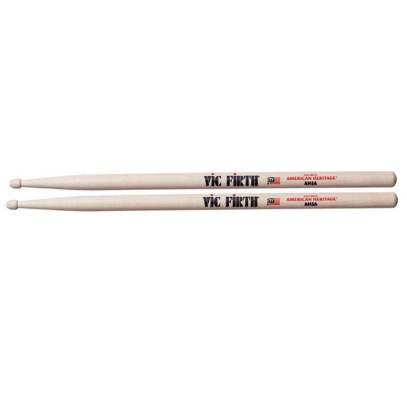 VIC FIRTH - Baquetas Vic firth American Heritage 5A Punta de madera