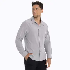 MERRELL - Camisa Hombre Cumberland Gris Claro