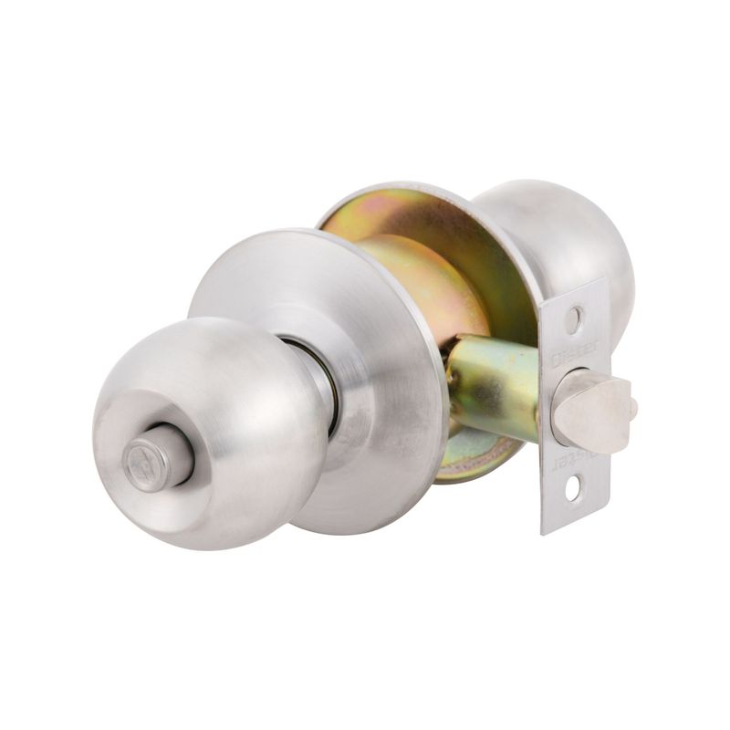 OISTER - Cerradura Cilíndrica Oister 101 Dormitorio - Plata Satin