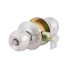 OISTER - Cerradura Cilíndrica 101 Dormitorio - Plata Satin