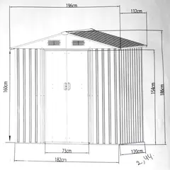 IGPRO - Bodega Jardín 2.44 M2 Gris
