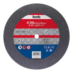 KWB - Disco Corte Pmetal 355x254mm 791993