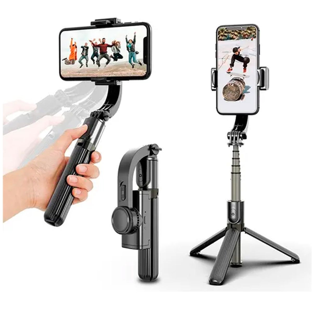 ESHOPANGIE - Estabilizador Celular Gimbal L08 Selfie Stick Tripode