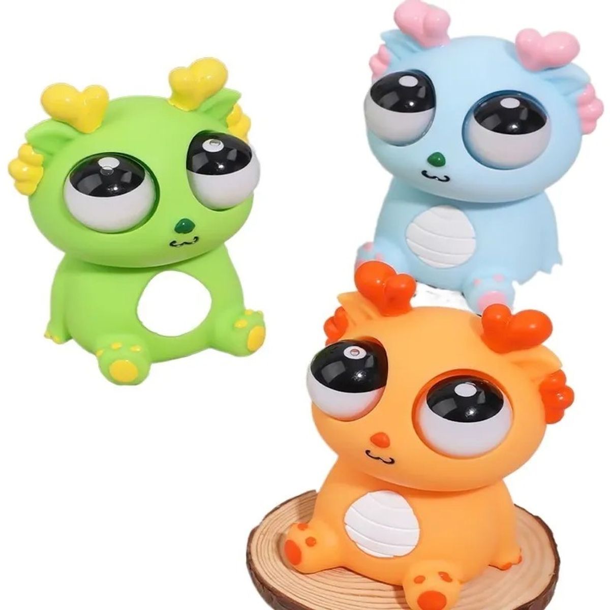 KUANGYE - Juguete De Descompresión Dragón Que Mira Fijamente Ojos