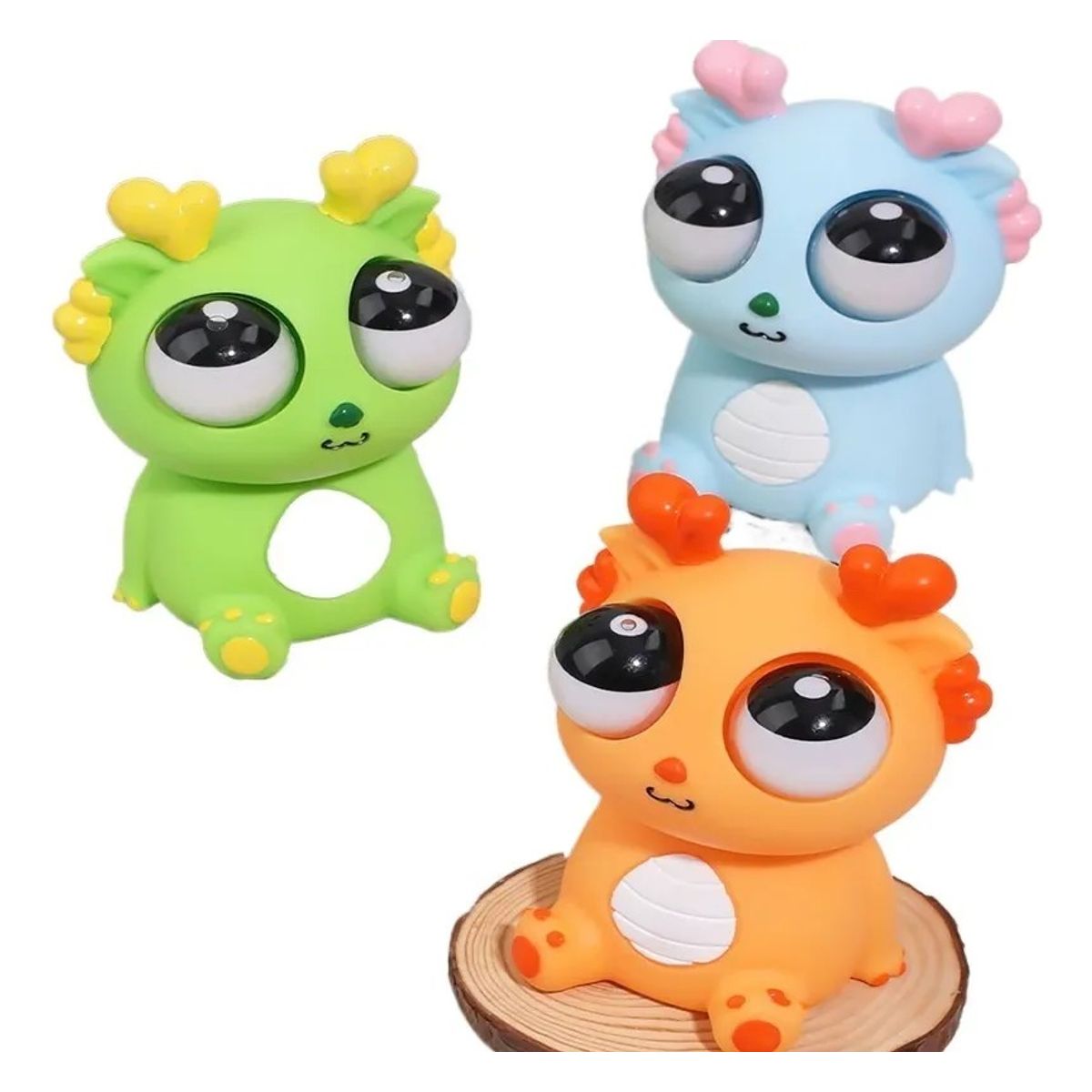 KUANGYE - Juguete De Descompresión Dragón Que Mira Fijamente Ojos