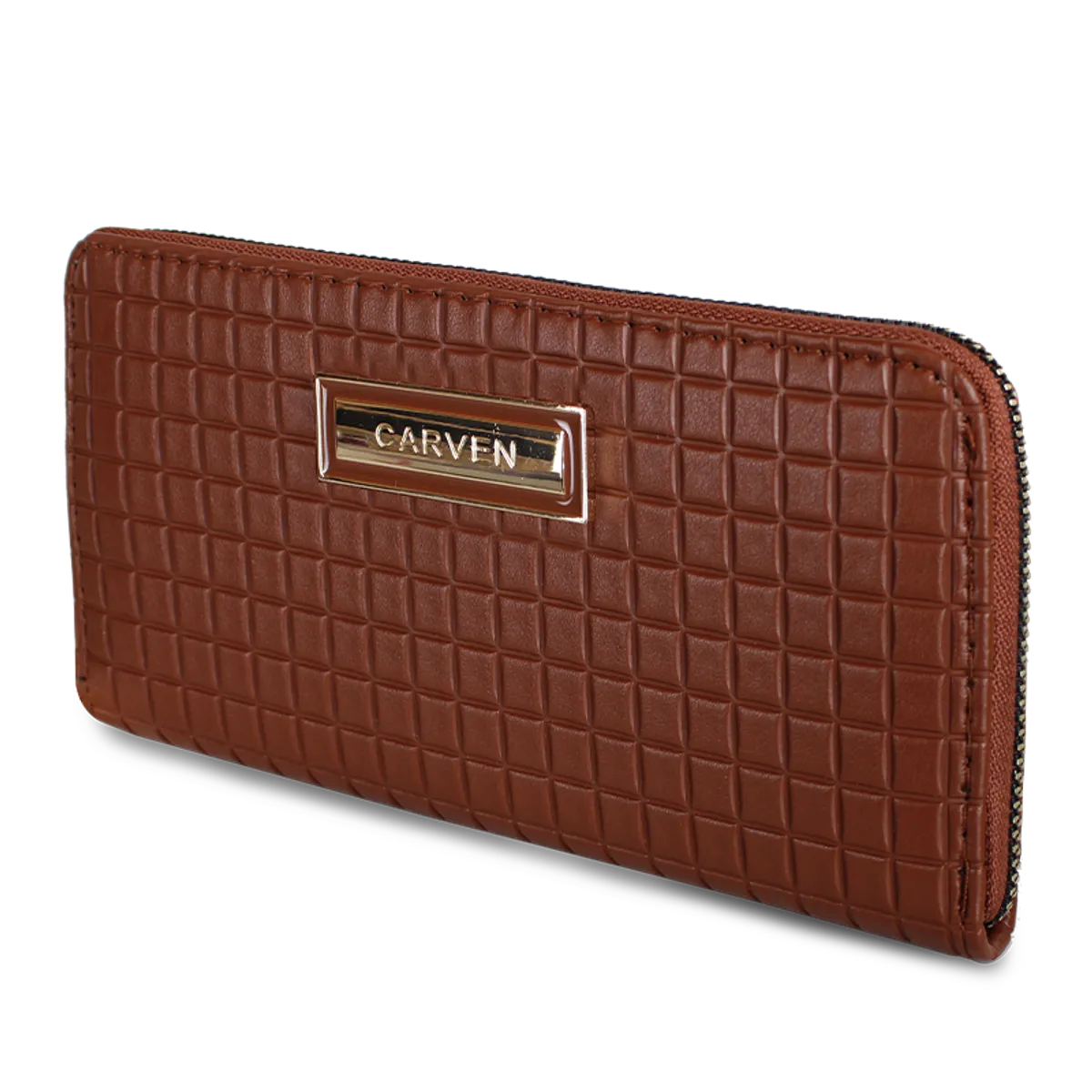 CARVEN - Billetera mujer Nina café Carven Paris