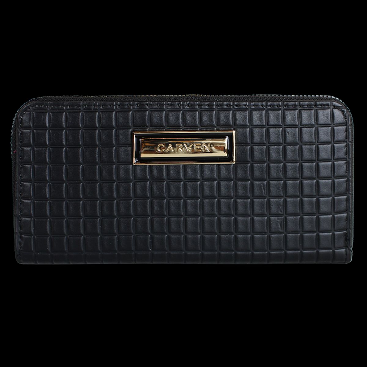 CARVEN - Billetera mujer Nina negra Carven Paris