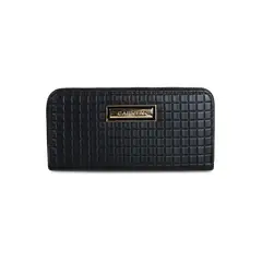 CARVEN - Billetera mujer Nina negra Paris
