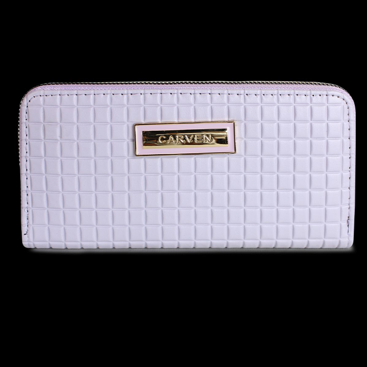 CARVEN - Billetera mujer Nina lila Carven Paris