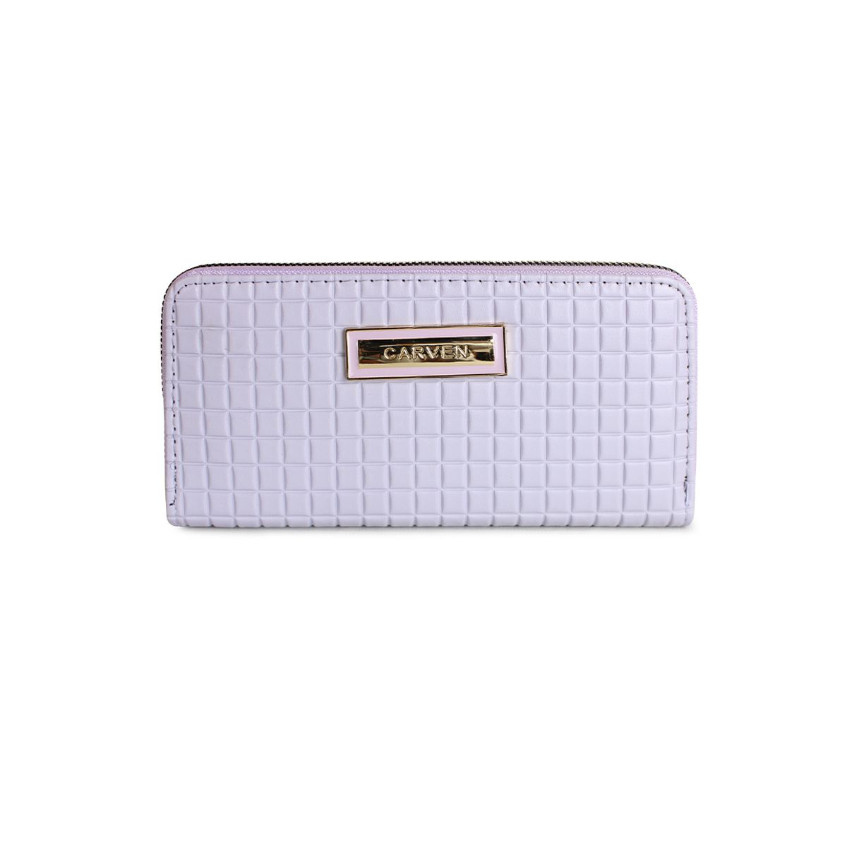 CARVEN - Billetera mujer Nina lila Carven Paris