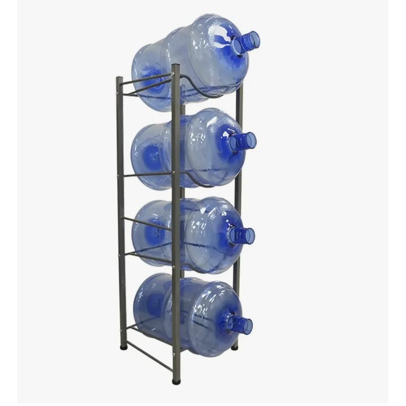 DALI - Rack Estante Organizador De 4 Botellones Bidones Agua