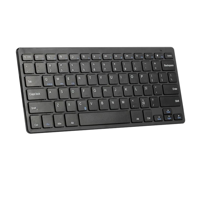 TECMASTER - Teclado Mini Bluetooth Inalámbrico Tecmaster Portátil