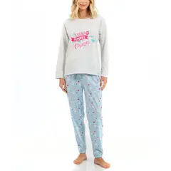 LADY GENNY - Pijama Cotton Dulce Estampado