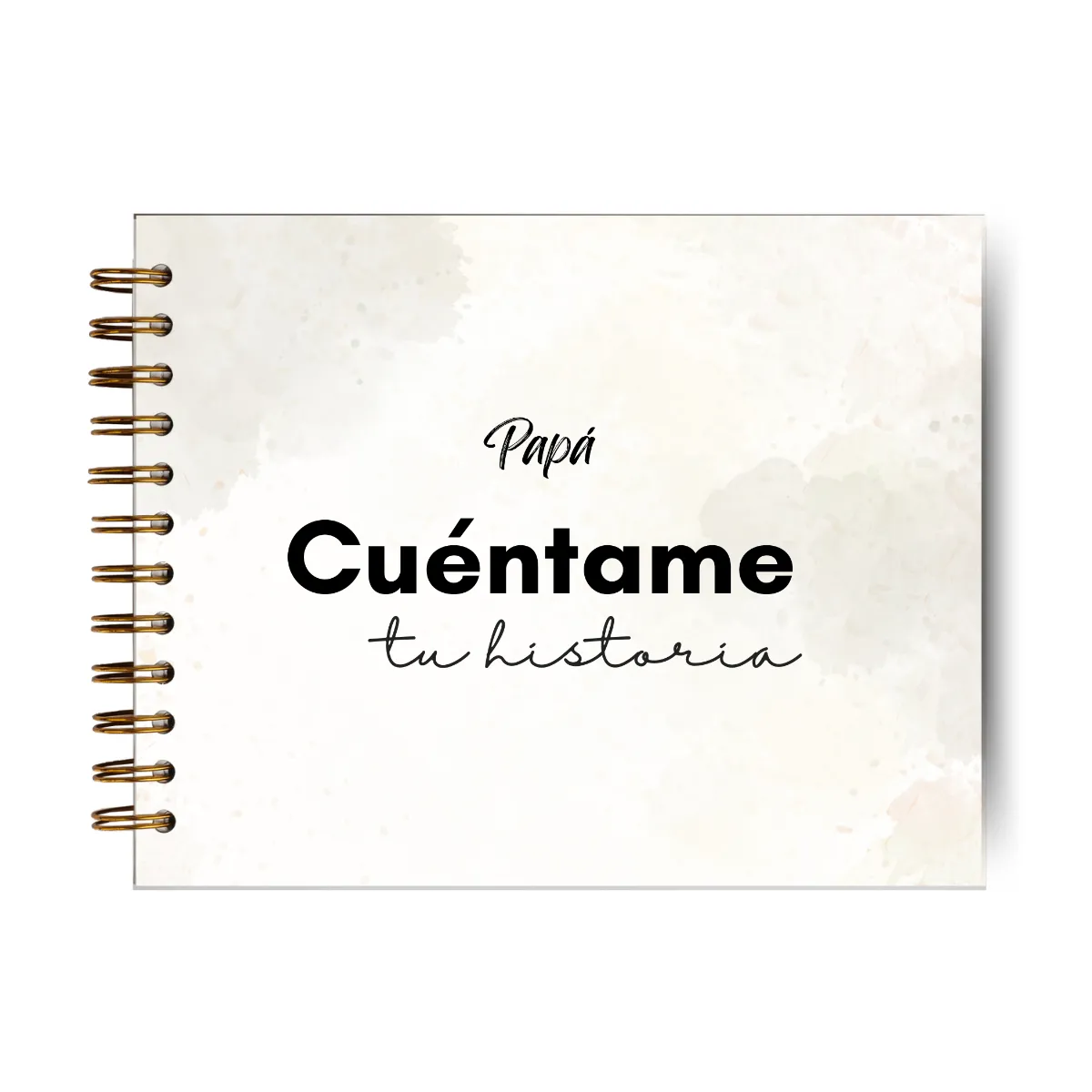 GENERICO - Papá Cuéntame Tu Historia- Gris Claro