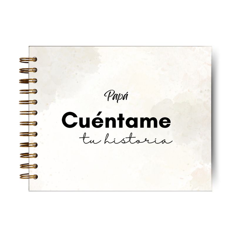 GENERICO - Papá Cuéntame Tu Historia- Gris Claro