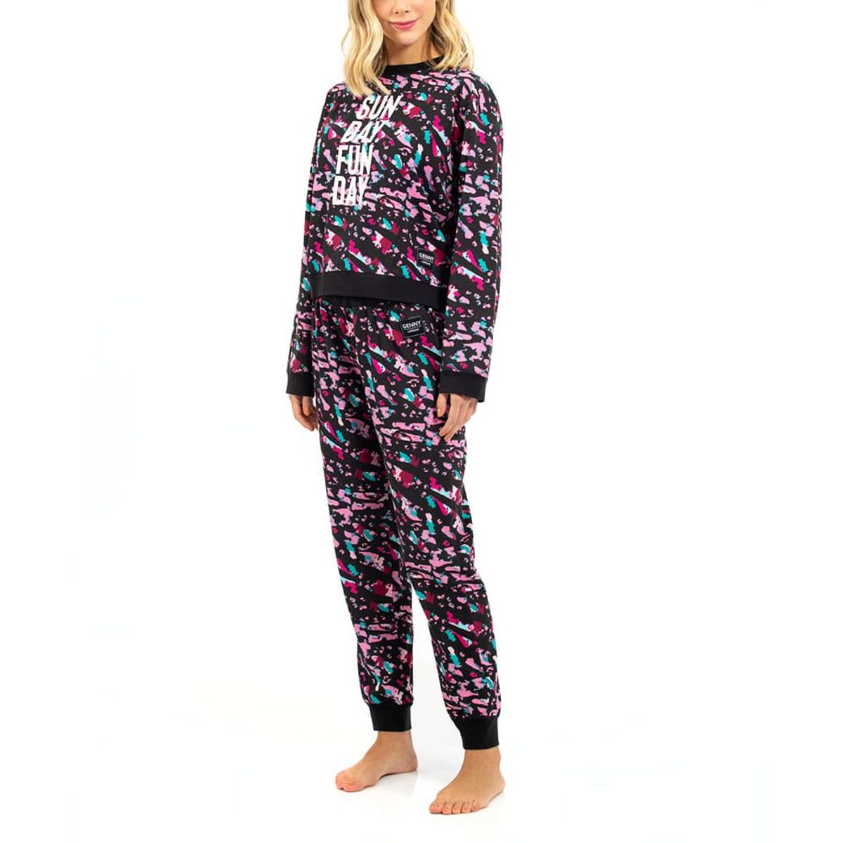 LADY GENNY - Pijama Trendy Algodón Estampado Lady Genny