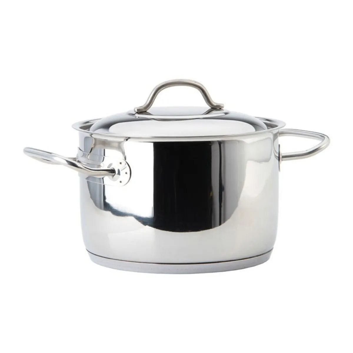 LACOR - Olla con Tapa y Asas 4.5lt Acero Inoxidable Lacor