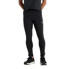 NEW BALANCE - Calzas Largas Running Hombre Sleek Tight Negra