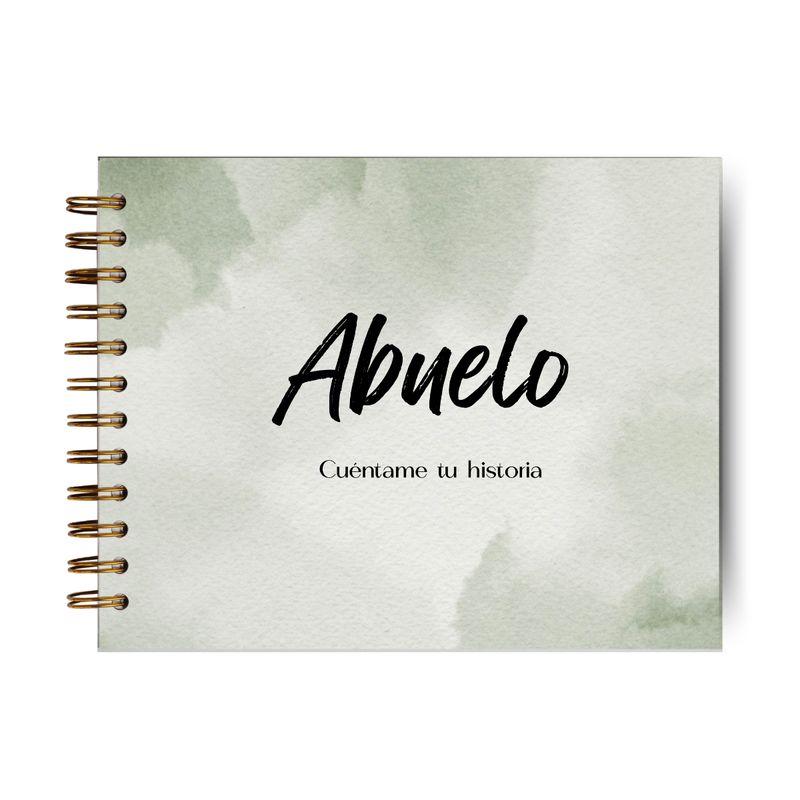 GENERICO - Abuelo Cuéntame Tu Historia - Verde Claro