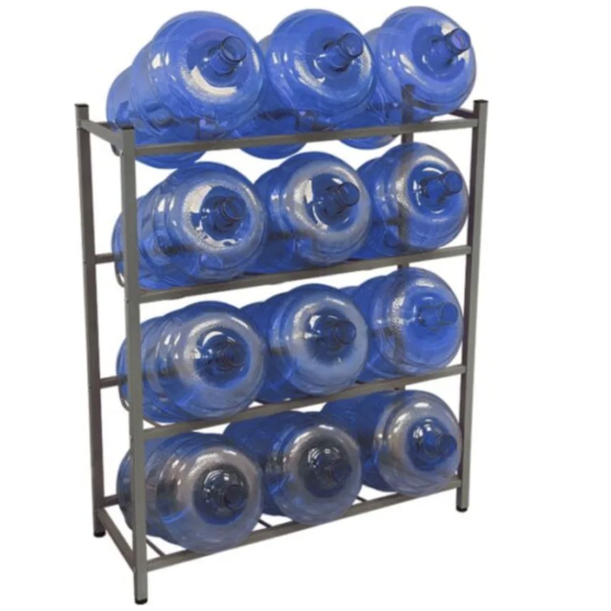 DALI - Rack Estante Organizador De 12 Botellones Bidones Agua