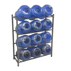 DALI - Rack Estante Organizador De 12 Botellones Bidones Agua
