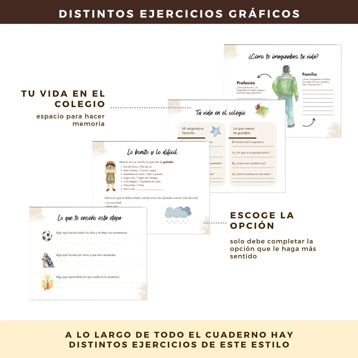 GENERICO - Abuelo Cuéntame Tu Historia - Día Del Padre Regalo- Naranja