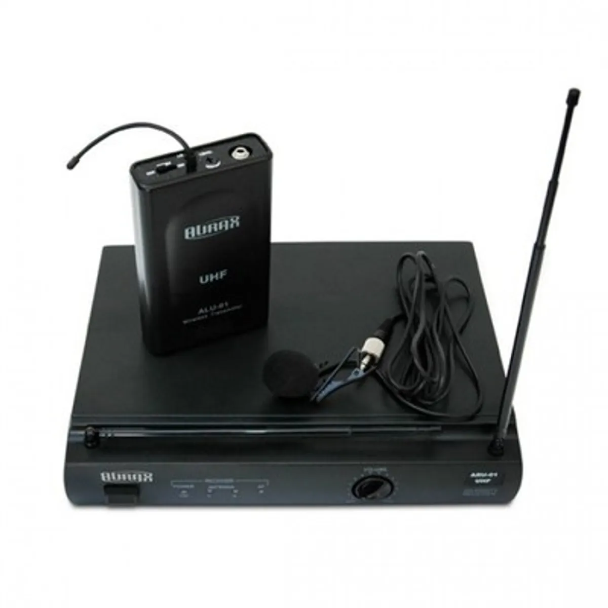 AURAX - Sistema micrófono inalámbrico lavalier Aurax uhf