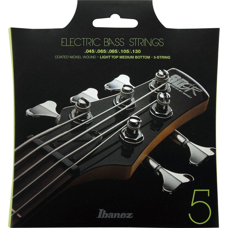 IBANEZ - Set 5 cuerdas para bajo eléctrico Ibanez IEBS5C 045 -130