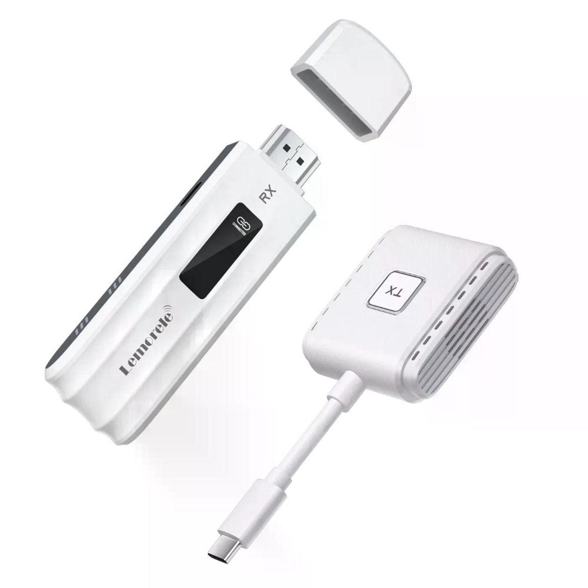 GENERICO - Lemorele P300 Transmisor Inalámbrico USB-C a HDMI Multi-Device