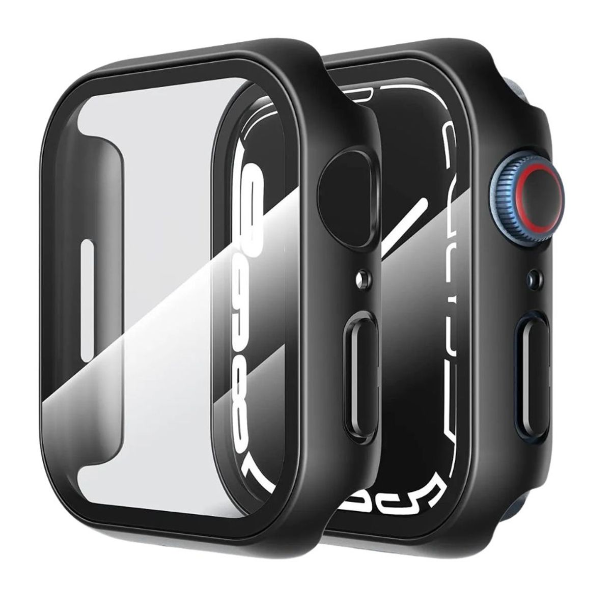 GENERICO - Carcasa Para Apple Watch Serie 7 / 8 / 9 Con Vidrio Templado 41mm