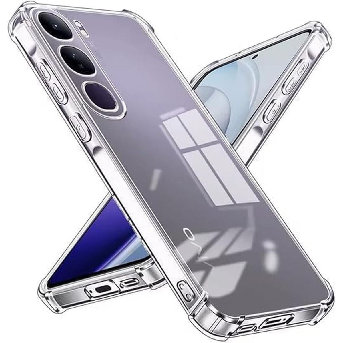 GENERICO - Carcasa Antishock Transparente Para Vivo V40Se 5g