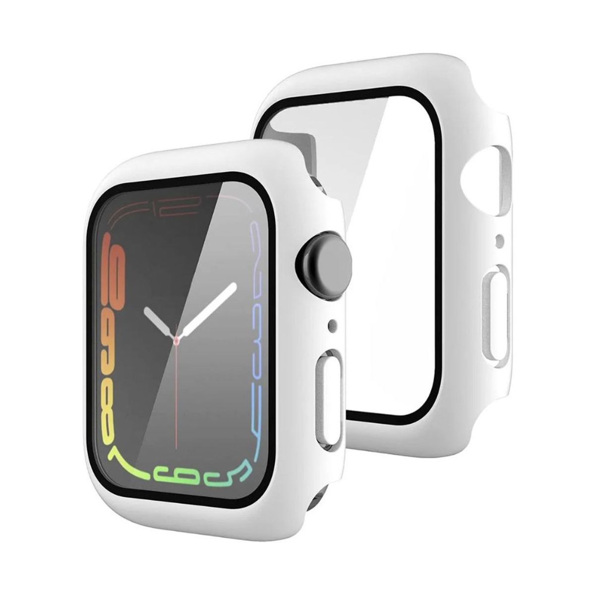 GENERICO - Carcasa Para Apple Watch Serie 7 Con Vidrio Templado Premium 45mm