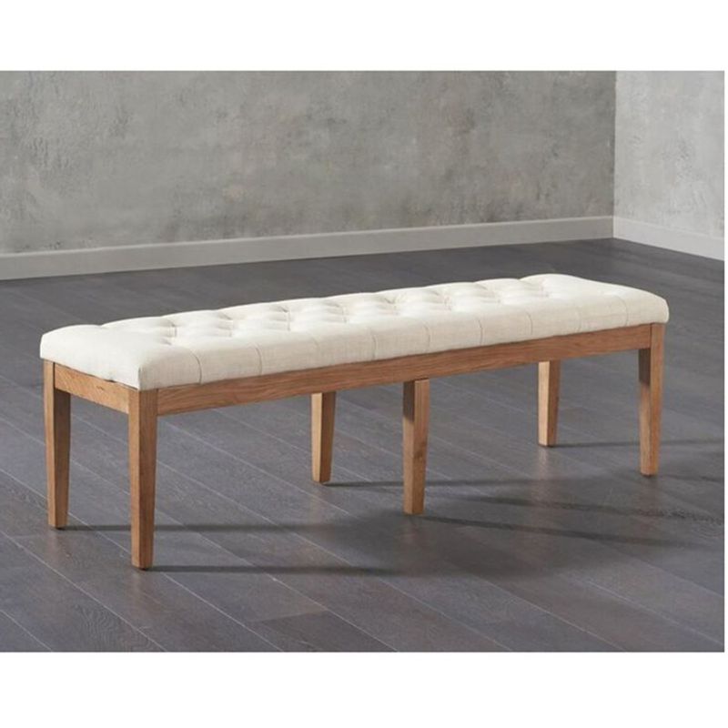 MSA MUEBLES SANTA ANA - Banqueta 1.5 Mts. Beige Drag