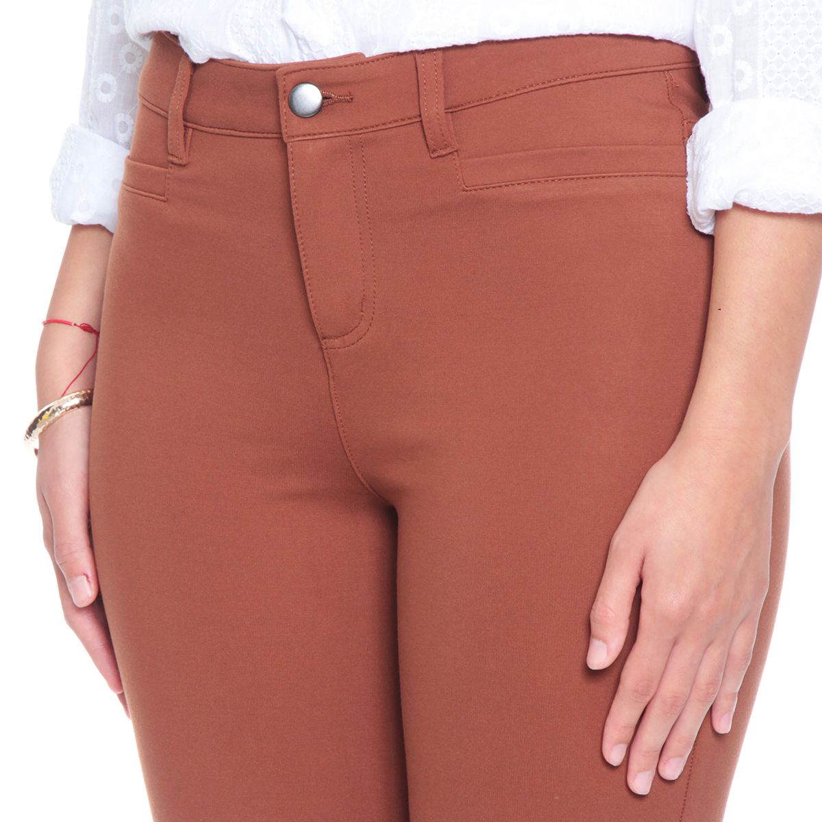 WADOS - PONTE RECTO TIRO ALTO PRETINA BASICA UN BOTON BOLSILLOS FALSOS