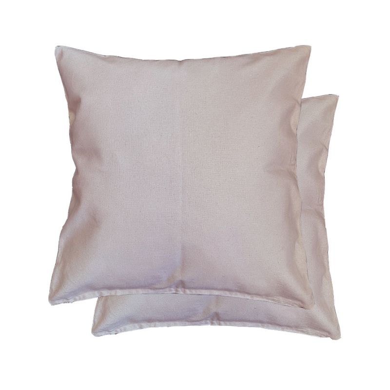 GENERICO - Pack x 2  SKYROS Funda de Cojín 45x45cm - Lino Cullen Premium Beige