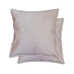 GENERICO - Pack x 2 SKYROS Funda de Cojín 45x45cm - Lino Cullen Premium Beige