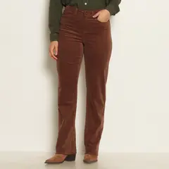 WADOS - PANTALON COTELE RECTO PUSH IN PUSH UP PRETINA BASICA UN BOTON