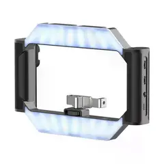 ULANZI - U-Rig Light Soporte Para Teléfonos y Cámaras Mirrorless Con Luz Led