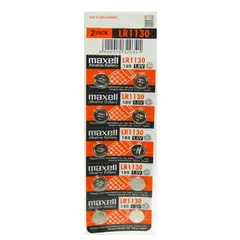 MAXELL - Pilas Blister 10 Pilas LR1 130 - Negro