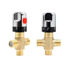OFERTABKN - Válvula Mezcladora Termostática Ajustable 3 Baño Latón Agua