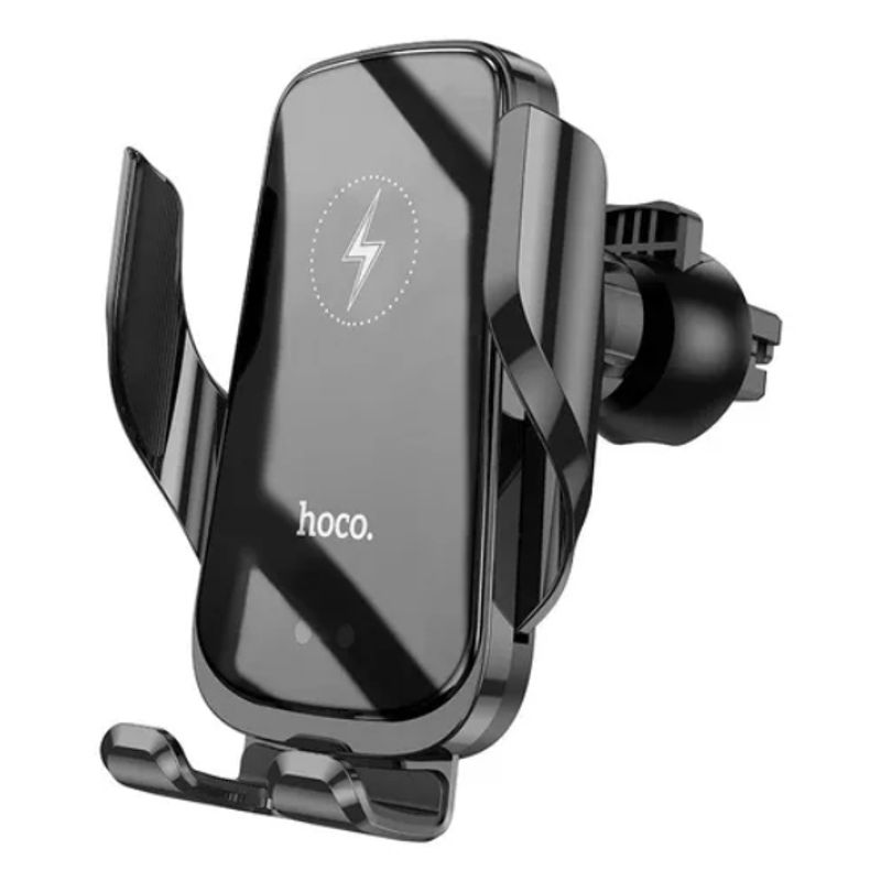 HOCO - Soporte De Auto Hoco Carga Inalámbrica Para iPhone Smartphone CA202