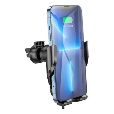 Imagen 2 del producto Soporte De Auto Carga Inalámbrica Para iPhone Smartphone CA202