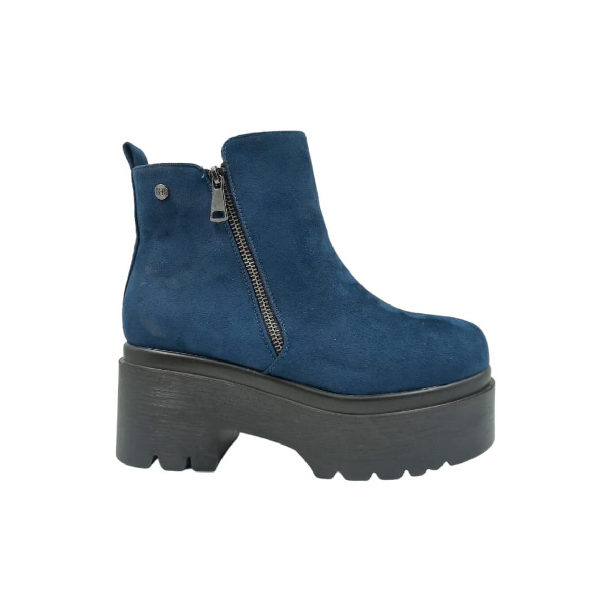 HERIEL - Botín Azul Plataforma Mujer